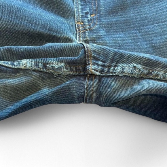 Vintage 90s‎ Levi's Blue Tab Women's 11 31x29 High Rise Tapered Leg Indigo Wash - Picture 2 of 5